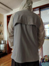 蕉内凉皮3系男士防晒衣皮肤衣男吸湿速干户外钓鱼凉感防晒服夏季 米白拼奶油蓝 L 实拍图