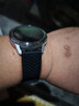 KMaxAI适用小米手表Watch S4/S4 Sport液态硅胶表带 S1/S2/S3 Pro手表带 Color运动版透气替换表链 黑色 实拍图
