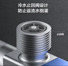 九牧（JOMOO）铜合金方形防爆防漏防反水单冷止逆阀角阀74098-732/5C-1 实拍图