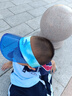 安踏儿童帽子男女童夏季遮阳帽宽檐户外徒步登山帽空顶帽A392455201 实拍图