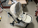 酷贝乐（coballe）婴儿车0-3岁用折叠可坐可躺减震遛娃神器轻便溜娃新生儿宝宝推车 极光白(轻巧便携+全罩遮阳) 实拍图