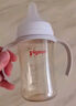 贝亲（Pigeon）PPSU自然离乳双把手重力球吸管奶瓶 240mL 6月以上 AA252 实拍图