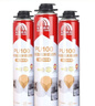 雨虹防水 PU200加强型聚氨酯发泡胶 泡沫胶 发泡剂 门窗填缝剂750ml 实拍图