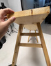 诗亭居实木长条凳柏木凳实木凳餐桌长登凳子大木板凳条凳学生练功凳工厂 原木清漆长98宽21高42cm 实拍图