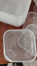 【冰箱神器】保鲜盒食品级冷冻收纳盒微波炉饭盒学生便当盒餐盒 可冷冻收纳盒 6个装 350ml 实拍图