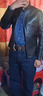 Levi's李维斯男士经典宽松蓝色牛仔衬衫时尚简约美式水洗情侣外套 中蓝色 M 实拍图