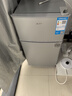 奥克斯小冰箱家用小型迷你冷藏冷冻两用出租房宿舍用节能省电寝室办公室电冰箱 【全国联保】42A156D银【节能省电】 实拍图