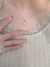 唯一（Winy）七夕情人节礼物四叶草999足银项链生日送女朋友老婆2025新款吊坠 实拍图