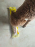 疯狂小狗中大型犬金毛边牧洁齿磨牙棒 巨无霸牛皮夹心卷姜黄&鸡肉味 200g 实拍图