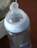 NUKNUK德国进口宽口径硅胶乳胶奶嘴母乳超软防胀气单孔奶嘴2只装 硅胶6-18月 2只装 XL十字孔大流速 实拍图