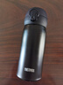 膳魔师（THERMOS）保温杯316钢350ml男女士儿童保冷水杯子父亲节礼物JNL-350S暗夜黑 实拍图