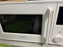 东芝（TOSHIBA）【国家补贴】家用微波炉烤箱一体机空气炸 800W变频 不锈钢腔体 智能解冻23L ER-N230BW 实拍图