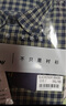BLACKMONDAY【易打理】格子衬衫男士长袖春秋季商务抗皱免烫休闲衬衣 实拍图