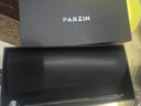 帕森（PARZIN）偏光太阳镜型男眼镜经典蛤蟆镜安全驾驶墨镜PZ8131A黑框黑灰片 实拍图