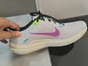 耐克NIKE跑步鞋男减震透气WINFLO 10运动鞋FJ1053-100白40 实拍图
