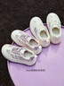 百丽小泡芙厚底增高小白鞋女轻盈运动休闲板鞋B1831BM4 星光银 40 实拍图