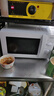 美的（Midea）快捷微波炉 家用小型 360°转盘加热 旋钮操控 易洁内胆（M1-L213B） 实拍图