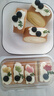 展艺立体樱花造型混色饼干150g蛋糕冰淇淋甜品烘焙装饰即食花朵饼干 实拍图
