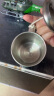 HUYO食品级316不锈钢水杯带盖幼儿园儿童杯防摔口杯定制带柄牛奶杯子 316儿童水杯7cm【带盖】 200ml 实拍图