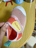 卡特兔童鞋婴儿学步鞋秋季儿童凉鞋软底网面宝宝鞋男女童幼儿园室内鞋 橙粉白 21 内长13.0cm 脚长12.0-12.5 实拍图