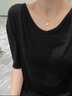 Grace Girl粉水晶项链女士款锁骨链轻奢高级感百搭520情人节礼物送女友老婆 樱粉梦境项链-本地仓 实拍图