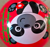 费雪（Fisher-Price）儿童玩具球 宝宝小皮球拍拍球22cm(红色 赠打气筒)生日礼物礼品 实拍图