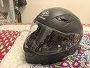 FASEED法赛德全盔摩托车头盔男复古女机车街车跑车单镜片3c认证四季816 哑黑（黄亦玫同款）送镜片+防雾贴 L(57-58)头围 实拍图