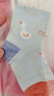 贝比宝宝袜子夏季薄款中筒袜纯棉网眼透气新生婴儿夏天无骨儿童短袜男 实拍图