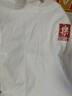 雪中飞白色短袖t恤女2025新款夏季纯棉宽松半袖女士简约休闲超好看上衣 奶白色|8009-17008F (女款) 2XL 实拍图