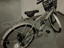 凤凰（Phoenix）自行车男女款式复古普通勤新型省力上班代步轻便变速家用老式单车 钢架浅灰【顺泰27速】26寸焊特 实拍图