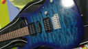 IBANEZ依班娜电吉他GRX70QA-TBB 透明蓝 初学者入门新手男女电吉他套装 实拍图