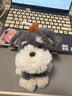 babycare摇尾巴毛绒玩偶娃娃公仔女孩婴儿安抚棉花娃娃包包挂件圣诞节礼物 【店铺热销 】毛绒挂件玩偶团团 13cm 实拍图