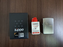 ZIPPO打火机之宝防风煤油 锻纱镀铬-步步高升 生日礼物送老公 含油套装 实拍图