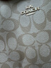 蔻驰（COACH）【官方授权店】奢侈品coach女包ZIP30托特包单肩Zip30送女友礼物 4455IMDQC卡其配白色 实拍图