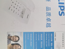 飞利浦(PHILIPS）电话机座机 固定电话 办公家用 免提通话 免电池 来电显示 CORD040蓝色  实拍图