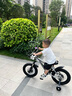 凤凰（Phoenix）儿童自行车儿童单车3-6岁小孩自行车6-10岁儿童自行车凤凰自行车 标配炫酷银丨辐条轮+双碟刹+礼包 16寸【适合105-130cm】 实拍图