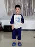 巴帝巴帝童装2026新款儿童短袖家居服套装中袖中裤空调服宝宝夏装纯棉睡衣 实拍图