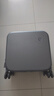 米熙高颜值登机箱小行李箱女拉杆箱小旅行箱女行李箱男16英寸矿岩灰36 实拍图