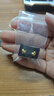 周六福足金999爱心黄金耳钉女耳饰生日礼物计价AA096006 约0.85g 一对 实拍图