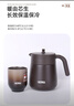 膳魔师（THERMOS）日本进口膳魔师焖泡、带茶漏家用不锈钢大容量茶壶TTE-450/700 咖啡色茶壶 450mll(赠送壶垫) 实拍图