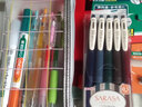 百乐（PILOT）日本juice果汁笔彩色黑色中性笔0.5mm签字笔按动啫喱笔24色做笔记手账学生用考试刷题黑笔LJU-10EF 淡粉色 1支装 实拍图