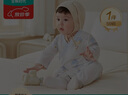 全棉时代纯棉新生婴儿连体衣服抗菌纱布满月宝宝春夏 寻梦热气球 59码 实拍图