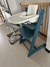 Stokke【杨祐宁同款】成长椅五件套宝宝TT婴儿多功能儿童高脚餐椅学坐椅 五件套含赠坐垫-峡湾蓝-白色护栏 实拍图