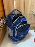 京商（Kyosho）日本拉杆书包小学生男孩女生儿童大容量防水可爬楼初中双肩包可背 18寸蓝色星空（3年级以上） 实拍图
