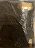 无印良品（MUJI）男式天竺编织圆领短袖T恤男士打底衫男款休闲上衣夏季男装 黑色 XL (180/104A) 实拍图