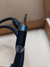 秋叶原（CHOSEAL）3.5mm转2RCA双莲花 发烧级单晶铜音频线 Hifi无损音质 手机电视脑功放音响线 1米 QS9908T1 实拍图