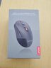 联想（Lenovo） 无线蓝牙双模鼠标 便携办公鼠标 人体工程学设计 适用台式机一体机笔记本平板 Howard黑色 实拍图