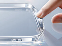 绿联【环保认证】适用iPhone15Plus手机壳苹果15Plus气囊防摔保护套超薄镜头全包抗黄抗指纹简约透明 实拍图