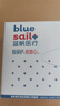 蓝帆医疗（blue sail+）一次性使用PVC手套无粉医用检查手套  透明色 100只/盒 小号S码 实拍图