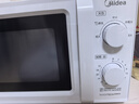 美的（Midea）18L小型家用变频微波炉 经典旋钮操控 五档火力 智能解冻360°旋转加热微波炉 M13J (213B升级款） 乳白色 M13J 实拍图